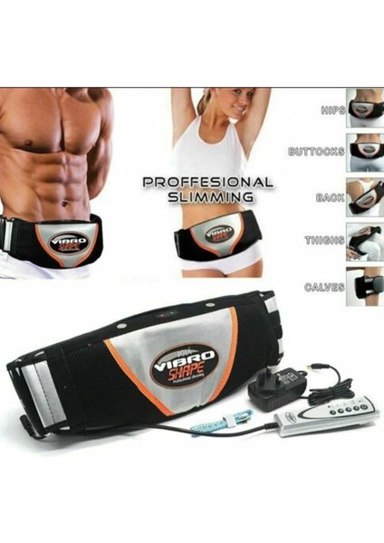 Relax Vibro Shape Titreşimli Zayıflama ve Masaj Kemeri Göbek Eritme Cihazı