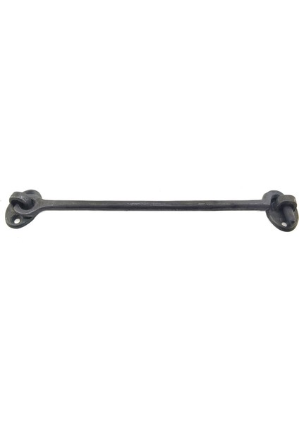 Antika Tarz Dekoratif Pirinç Çengeli - 20CM, Oksit
