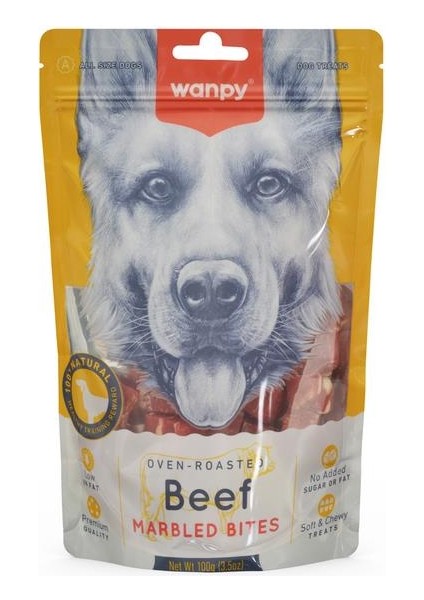 Marbled Köpek Ödül Et Parçaları 100 Gram