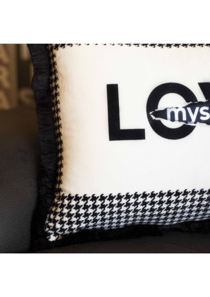 Love Myself Yastık/kırlent (Dolgu Boncuk Elyaf, Uluslararası Yıkama ve Solmama Sertifikası) modelleri
