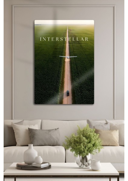 Metal Baskı - Interstellar, Parlak Canlı Dekoratif Tablo fırsatları