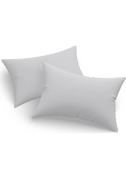 2li Yastık Kılıfı Monotone Gri