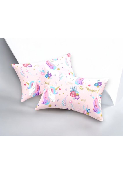 2li Yastık Kılıfı Mystara Pembe