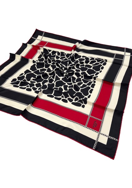 Twill Eşarp - 2135 - Kırmızı