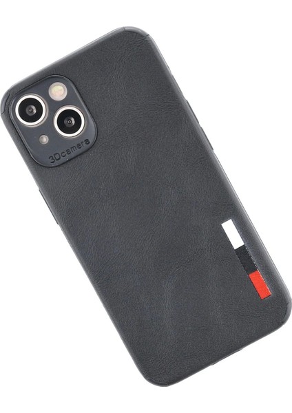 Iphone 13 Mini Kılıf Loop Deri Silikon - Siyah Nrmsa