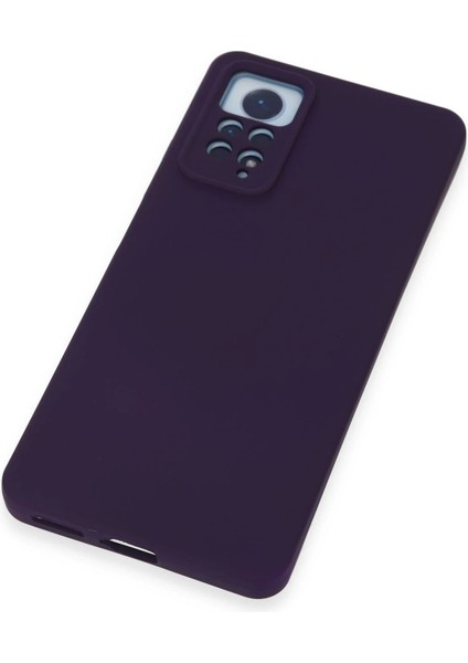 Xiaomi Redmi Note 12 Pro 4g Kılıf Nano Içi Kadife Silikon - Mor Nrmsa