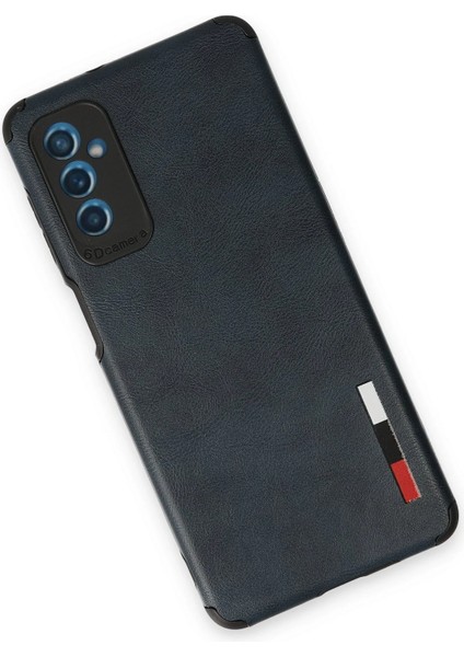Samsung Galaxy M52 5g Kılıf Loop Deri Silikon - Lacivert Nrmsa