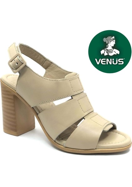 Merga Hakiki Deri Comfort Ortopedik Kadın Sandalet