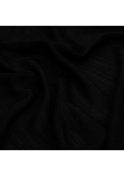 Ipekevi Monogram Eşarp - Siyah Gri