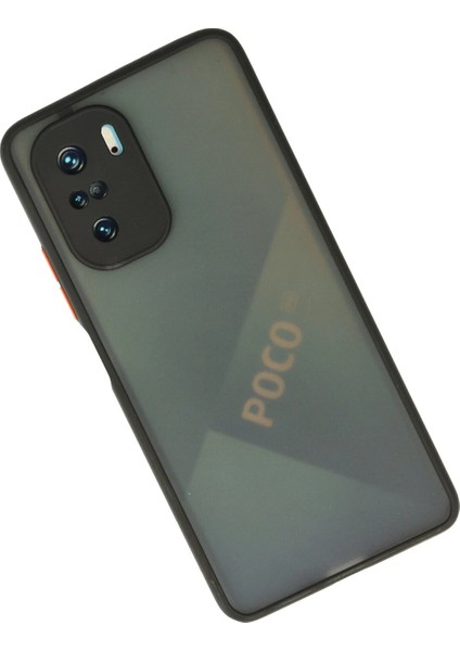 Xiaomi Poco F3 Kılıf Montreal Silikon Kapak - Siyah Nrmsa