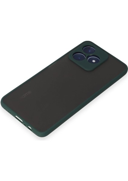 Realme C53 Kılıf Montreal Silikon Kapak - Yeşil Nrmsa