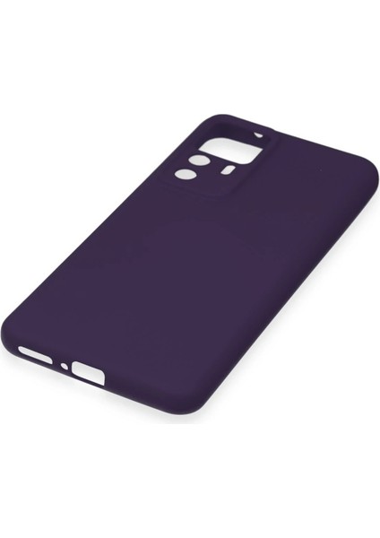 Xiaomi Mi 12T Pro Kılıf Nano Içi Kadife Silikon - Mor Nrmsa
