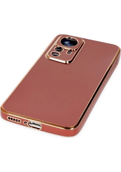 Xiaomi Mi 12T Pro Kılıf Volet Silikon - Kırmızı Nrmsa