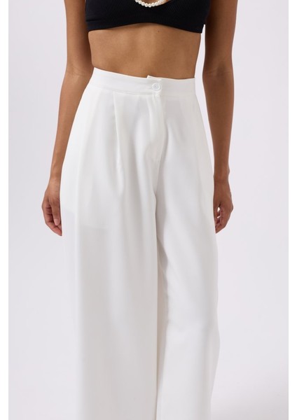 Casual Yüksek Bel Pantolon