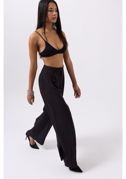 Casual Yüksek Bel Pantolon