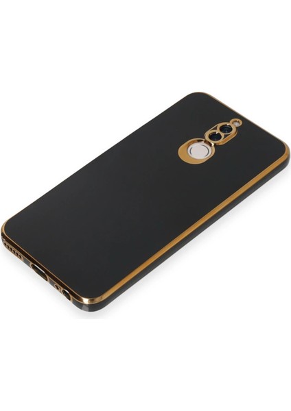 Huawei Mate 10 Lite Kılıf Volet Silikon - Siyah Nrmsa