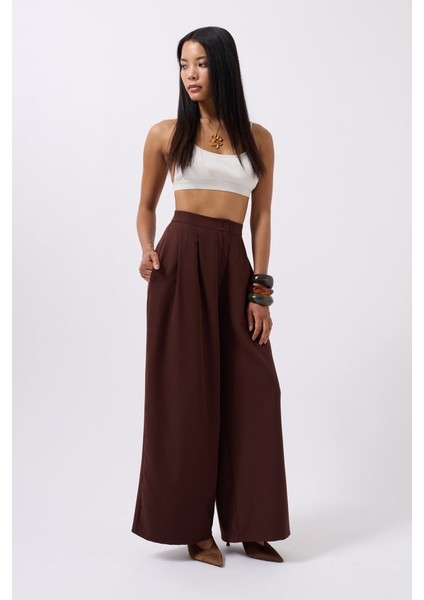 Casual Yüksek Bel Pantolon