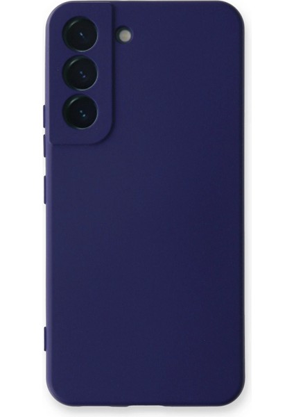 Samsung Galaxy S23 Kılıf Nano Içi Kadife Silikon - Mor Nrmsa