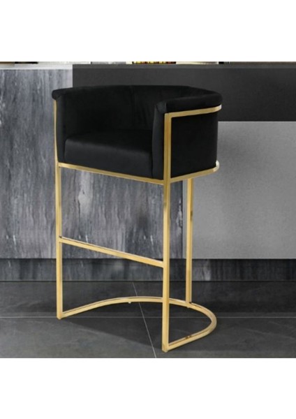 Danya Metal Gold Bar Sandalyesi