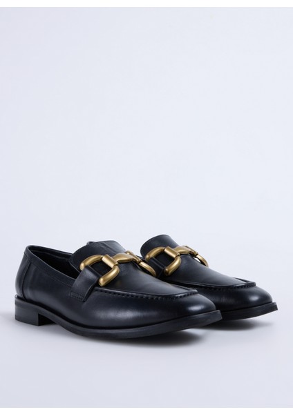 Deri Siyah Kadın Loafer D-Rena fiyatları
