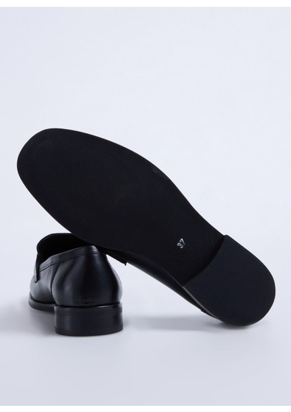 Deri Siyah Kadın Loafer D-Rena fırsatları