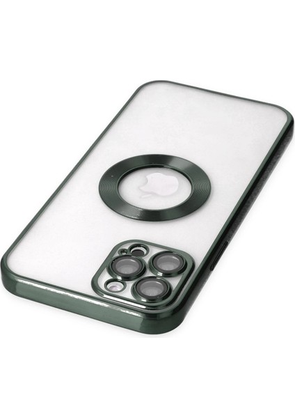 Iphone 12 Pro Max Kılıf Slot Silikon - Köknar Yeşili Nrmsa