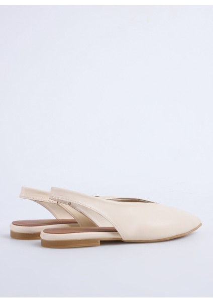 Deri Bej Kadın Babet D-Martınez modelleri