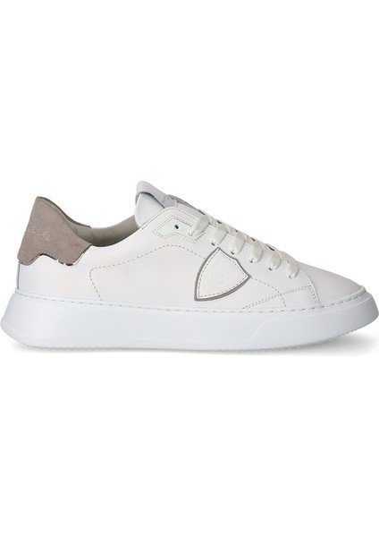 Beyaz Erkek Sneaker Temple Low Man