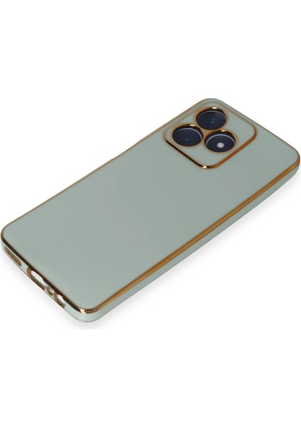Realme C53 Kılıf Volet Silikon - Açık Yeşil Nrmsa