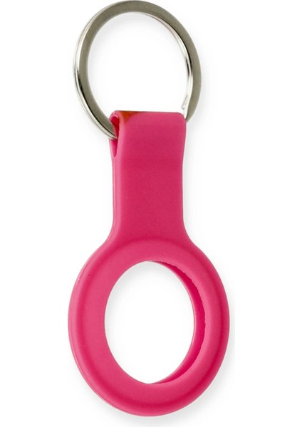 Airtag Silikon Kılıf - Pembe Nrmsa