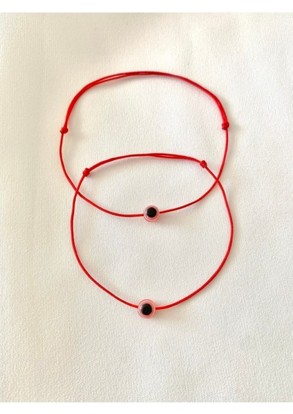 Nazar Boncuklu Sevgili Bilekliği (2 Adet)