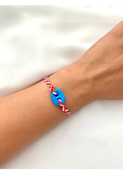 Süryani Nazar Boncuklu Marteniçka Bileklik