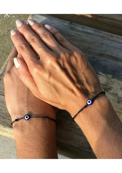 2’li Nazar Boncuklu Sevgili Bilekliği