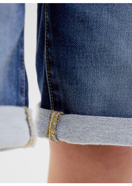 Normal Bel Normal Açık Mavi Erkek Çocuk Denim Şort 12269797 fırsatları