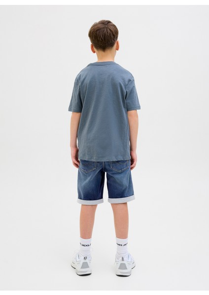 Normal Bel Normal Açık Mavi Erkek Çocuk Denim Şort 12269797 indirimleri