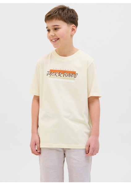 Baskılı Krem Erkek Çocuk T-Shirt 12278350 fiyatları