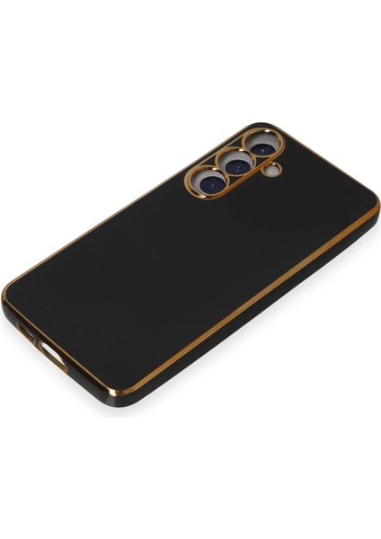 Samsung Galaxy S24 Plus Kılıf Volet Silikon - Siyah Nrmsa