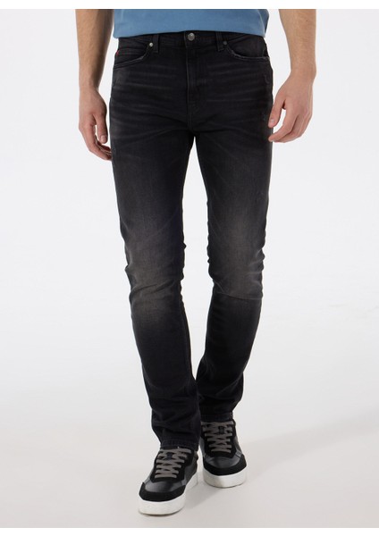 Normal Bel Slim Fit Siyah Erkek Denim Pantolon 50530597_HUGO 708 10268934 01 fiyatları