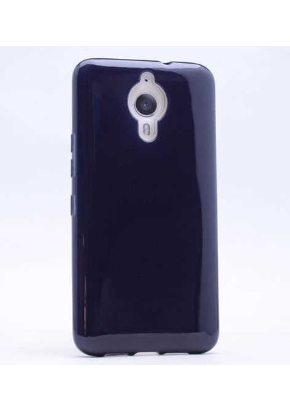 General Mobile 5 Plus Kılıf Siyah Jade Simli Silikon Kapak Orijinal Esnek Ince (General Mobile 5 Plus, Siyah)