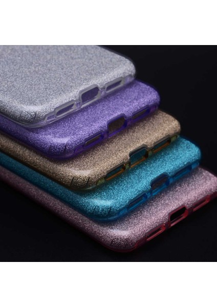 Huawei P20 Kılıf Mor Jade Simli Silikon Kapak Esnek Ince (Huawei P20, Mor) modelleri