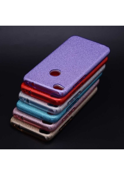 Huawei P9 Lite 2017 Kılıf Mor Jade Simli Silikon Kapak Orijinal Esnek Ince (Huawei P9 Lite 2017, Mor) fiyatları