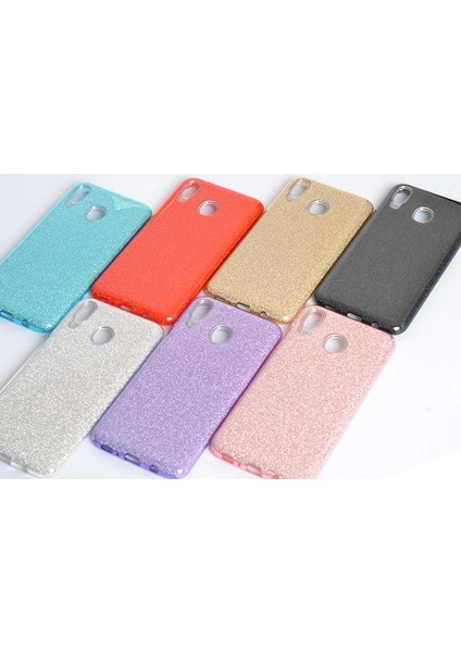 Samsung Galaxy M20 Kılıf Mor Jade Simli Silikon Kapak Esnek Ince (Samsung Galaxy M20, Mor) fiyatları