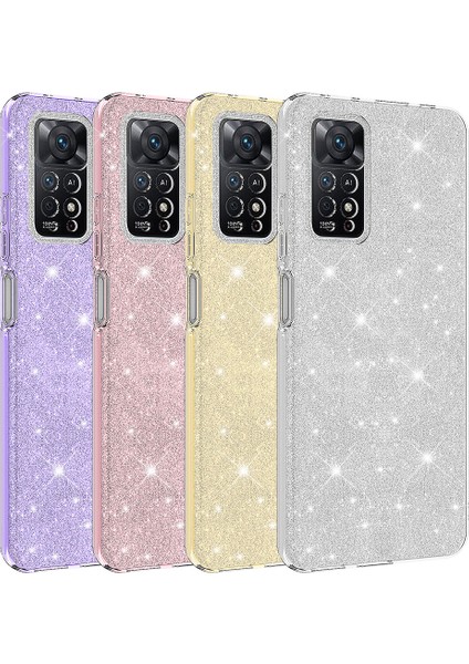 Xiaomi Redmi Note 12 Pro 4g Kılıf Mor Jade Simli Silikon Kapak Esnek Ince (Xiaomi Redmi Note 12 Pro 4g, Mor) fiyatları
