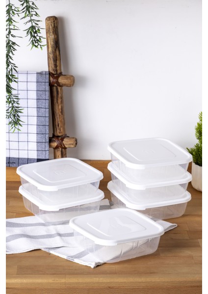 1,5lt Saklama Kabı 6 Adet