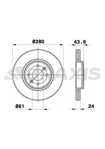 AE0013 Ön Fren Disk Aynası Havalı Captur Clio Iı Iıı Kangoo I Laguna I Megane I Iı Scenic I Iı Dokker Lodgy 7701207829