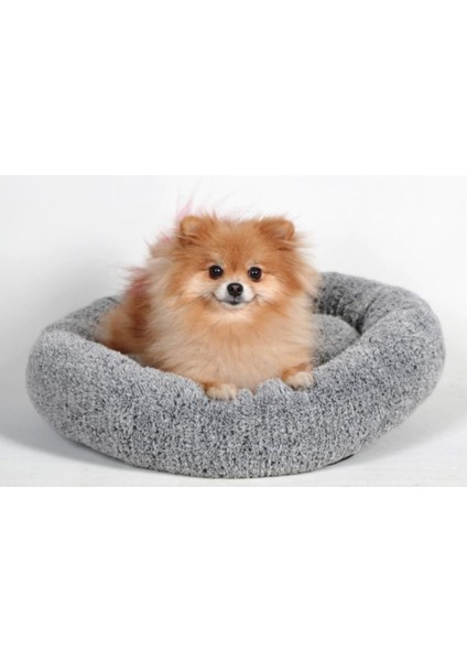 Luxury Kılçınlıgri Yumuşak A-Kalite Peluş Yıkanılabilir 55CM Kedi Yatağı-Köpek Yatağı 1 Adet