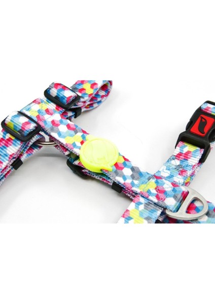 Luxury H-Tipi Köpek Göğüs Tasması Cube L 1 Adet