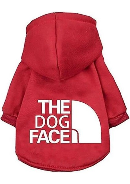 Luxury Pet Köpek Kıyafetleri Kazak Dört Mevsim Orta ve Büyük Köpek Hoodie Labrador Fransız Bulldo 1 Adet