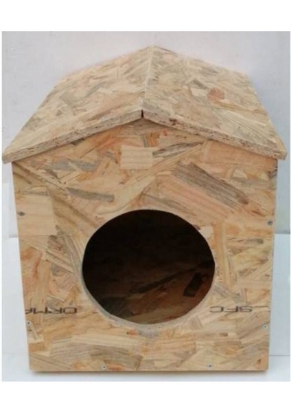 Luxury Dış Mekan Yağmura ve Soğuğa Dayanıklı Çatılı Osb Kedi Evi 1 Adet fiyatları
