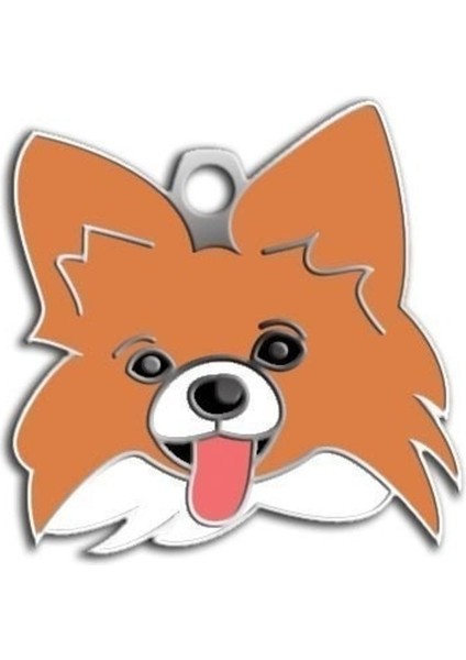 Luxury Pet Tag - Papillon Köpek Künyesi 1 Adet